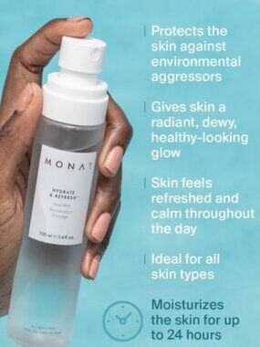 Monat Hydrate and Refresh Face Mist-NEW/SEALED